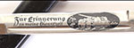 PREVIOUSLY UNPUBLISHED 
ETCH Short - Single Etch 
BLUED PANEL - OVAL 
LARGE FIELD ARTILLERY